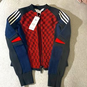 Scarlet adidas 3 piece track suit ! Worn once ! Great condition 😊